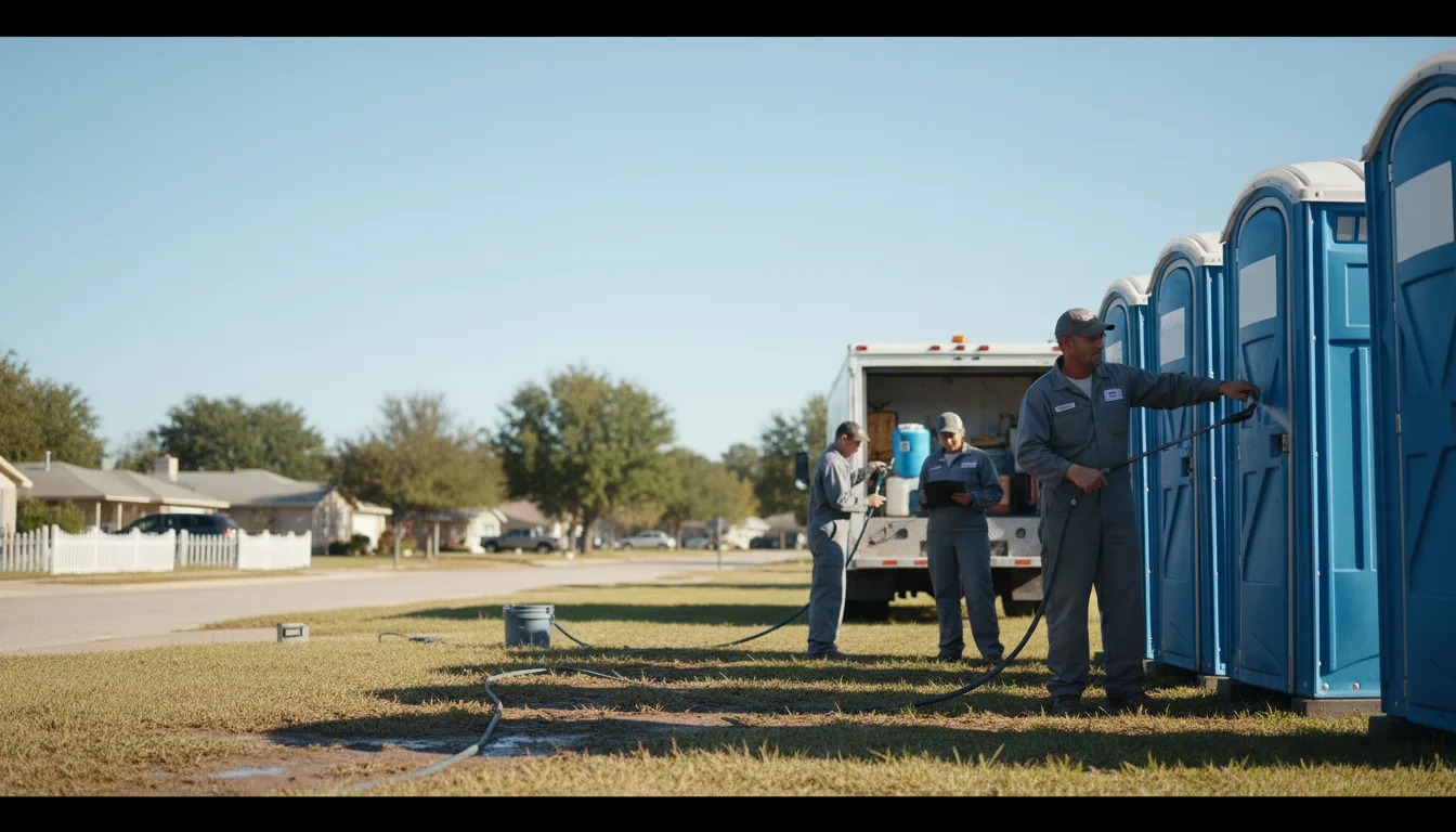 Long-Term Portable Toilet Rental in Bloomington, WI near me